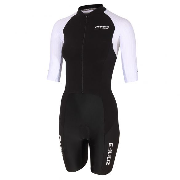 Zone3 Lava long distance FZ korte mouw trisuit dames S afbeelding