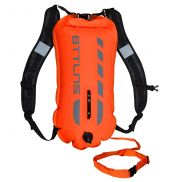 BTTLNS Kronos 1.0 safeswimmer backpack zwemboei 28 liter oranje 