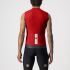 Castelli Entrata VI mouwloos fietsshirt rood heren  4522026-023