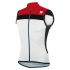Sportful Pista sleeveless fietsshirt rood/zwart heren  SP1079-523
