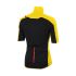 Sportful Fiandre ultimate WS korte mouw jacket fluo geel/zwart heren  1101803-091