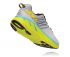 Hoka One One Clifton 6 hardloopschoenen grijs/geel heren  1102872-LRNC