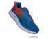 Hoka One One Clifton 6 hardloopschoenen rood/blauw heren  1102872-MRIB