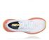 Hoka One One Carbon X hardloopschoenen wit/roze/geel dames  1102887-NCLN