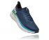 Hoka One One Clifton 7 hardloopschoenen blauw/groen heren  1110508-MOAN