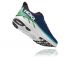 Hoka One One Clifton 7 hardloopschoenen blauw/groen heren  1110508-MOAN