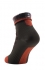 Sealskinz Road hydrostop enkel fietssokken olijf/oranje  111161702-328