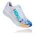 Hoka One One Rocket X hardloopschoenen wit unisex  1113532-TGT