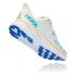 Hoka One One Clifton 8 hardloopschoenen wit-blauw heren  1119393-TGT