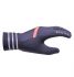 SealSkinz solo reflective handschoenen zwart/roze  12100087-0051