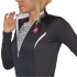 Castelli Cromo fietsshirt rood/wit dames 14558-023  CA14558-023