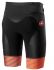 Castelli Free tri short zwart/oranje heren  18107-034