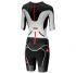 Castelli All out W speed trisuit korte mouw wit/zwart dames  18115-101