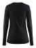 Craft Active Comfort roundneck long sleeve ondershirt zwart (solid) dames  1903714-B199