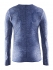 Craft Active Comfort roundneck long sleeve ondershirt blauw/deep heren  1903716-1381