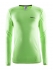Craft Active Comfort roundneck long sleeve ondershirt groen/shout heren  1903716-1620