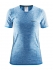 Craft Active Comfort roundneck short sleeve ondershirt grijs dames  1903790-1950