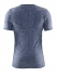 Craft Active Comfort roundneck short sleeve ondershirt blauw/deep heren  1903792-1381