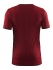 Craft Active Comfort roundneck short sleeve ondershirt rood/drama heren  1903792-1464