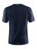 Craft Mind korte mouw hardloopshirt blauw/navy heren  1903949-1390