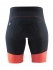 Craft Velo short dames zwart/oranje  1903984-9825-VRR