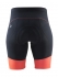 Craft Velo short dames zwart/oranje  1903984-9825-VRR