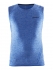 Craft Active Comfort mouwloos ondershirt blauw/deep heren  1904084-1381
