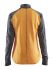 Craft Brilliant 2.0 thermal wind lange mouw hardloopshirt geel/grijs dames  1904316-2563