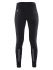 Craft Velo thermal wind tight zwart/roze dames  1904435-9801