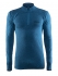 Craft Active Comfort Zip lange mouw ondershirt zwart/solid heren  1904480-B199