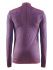 Craft Active Comfort Zip lange mouw ondershirt paars/soul heren  1904480-2386