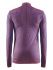 Craft Active Comfort Zip lange mouw ondershirt paars/soul heren  1904480-2386