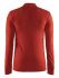 Craft Active Comfort Zip lange mouw ondershirt rood/bolt heren  1904480-2566