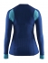 Craft Active extreme 2.0 CN lange mouw ondershirt blauw/deep dames  1904491-2381