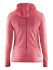 Craft Core seamless hoodie Skipully roze dames  1904871-1452