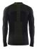 Craft warm intensity CN lange mouw ondershirt zwart/go heren  1905350-999603