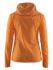 Craft Brilliant 2.0 hood hardloopjack geel dames  1905417-563000