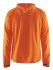 Craft Brilliant 2.0 hood hardloopjack oranje heren  1905418-576999