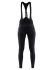 Craft belle glow bib tights fietsbroek zwart dames  1905443-999000-VRR