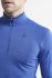 Craft Fuseknit comfort zip lange mouw ondershirt blauw heren  1906602-360000