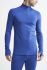 Craft Fuseknit comfort zip lange mouw ondershirt blauw heren  1906602-360000