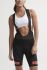 Craft Hale glow bibshort zwart/boost dames  1907131-999734