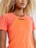 Craft Vent Mesh korte mouw hardloopshirt oranje dames  1908704-825000