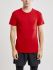 Craft Fuseknit light korte mouw ondershirt rood heren  1908843-430000