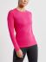 Craft Fuseknit Light lange mouw ondershirt roze dames  1908847-738000