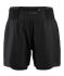 Craft PRO Trail hardloopbroek kort zwart heren  1914615-999000