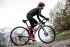 Castelli Velocissima bibtight zwart/rood dames  19544-231