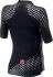 Castelli Aero pro W korte mouw fietsshirt zwart dames  20064-085