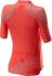 Castelli Aero pro W korte mouw fietsshirt roze dames  20064-288