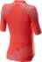 Castelli Aero pro W korte mouw fietsshirt roze dames  20064-288